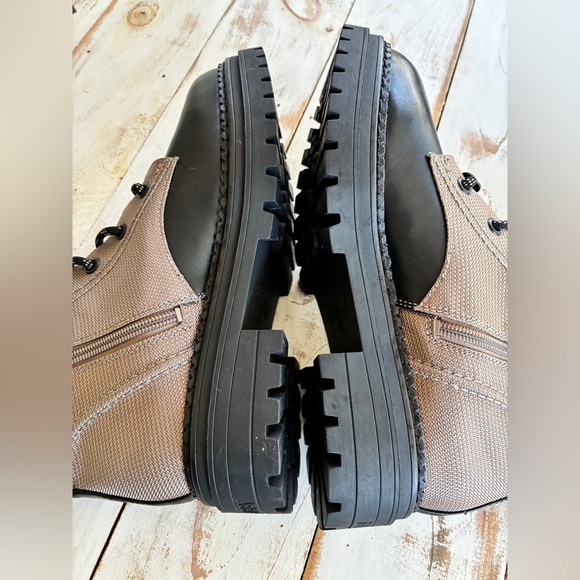 Sam & Libby Stella Embroidered Combat Boots lace up chic women’s sz 7.5 NWT - Picture 7 of 15